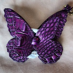 NWT Brahmin Purple Potion Butterfly